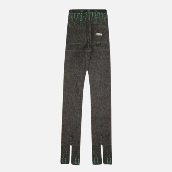 Denim Black Hood By Air Sweatpant Back in