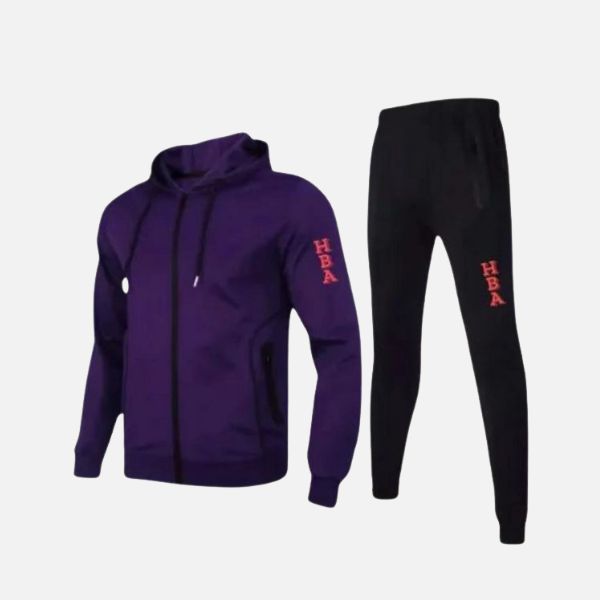 HBA Black Purple Tracksuit