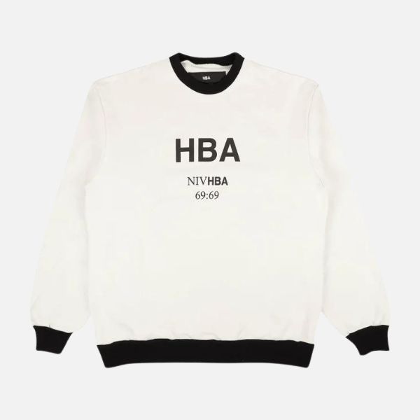 Hood By Air 69 White Sweatshirt