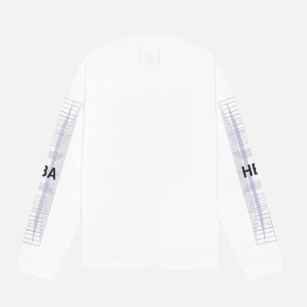 Hood By Air Ablaze Sweatshirt White back in