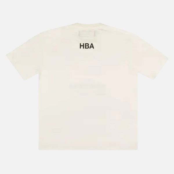 Hood By Air Black Logo With White Shirt back in