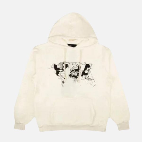 Hood By Air Planisfero Hoodie White