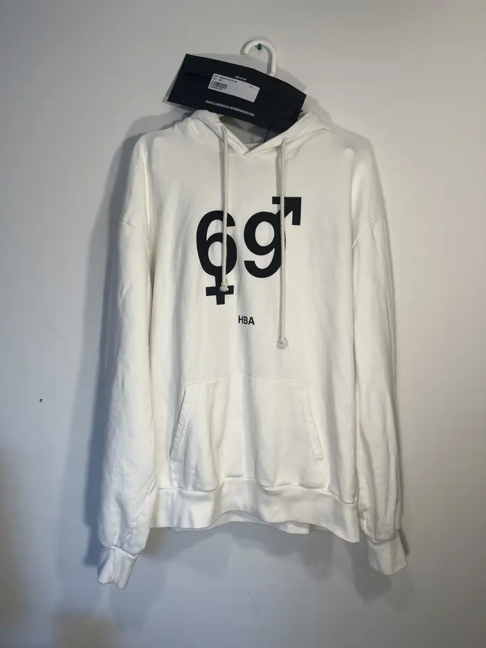 Hood by Air white 69 hoodie Hood by Air white 69 hoodie