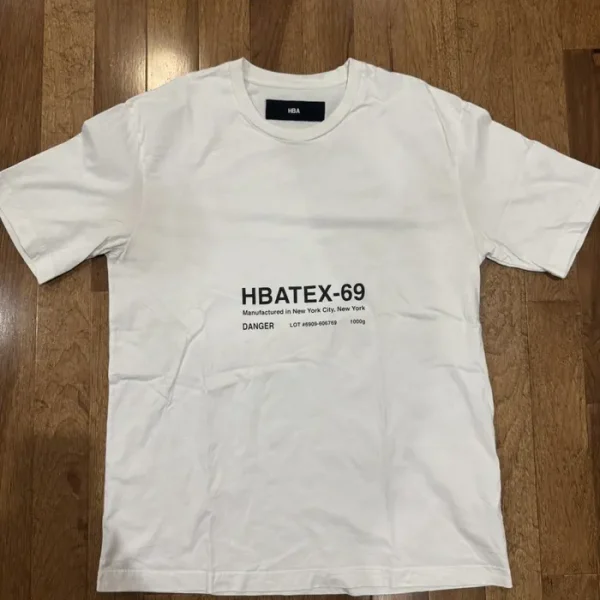 Hood by air HBA hbatex 69 tshirt