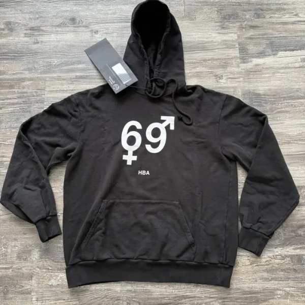 NWT Hood by Air 69 Logo Hoodie